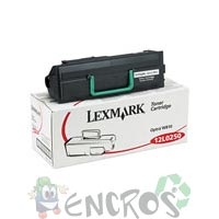 Toner Lexmark 12L0250 pour Lexmark Optra W810 noir