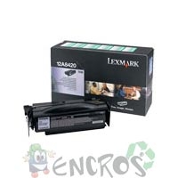 Lexmark T430 - Toner Lexmark 12A8420 noir (capacite simple)