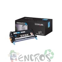 Lexmark 0X560A2CG - Toner Lexmark 0X560A2CG cyan (capacite simpl