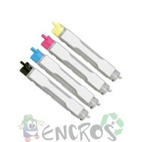 Konica Minolta 3100 - LOT de 4 toners Konica Minolta 1710504-001