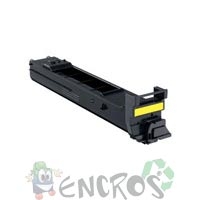 Toner Konika Minolta A0DK251 jaune (capacite simple)