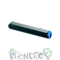 OKI 43502302 - Toner OKI 43502302 pour B4600 noir (capacite simp