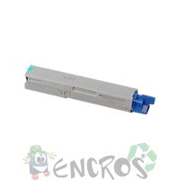OKI C3300 / C3400 - Toner OKI 43459331 cyan (grande capacite)