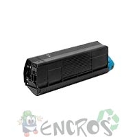 C5100 - Toner compatible type 42127407 cyan C3100/3200/5100/5200