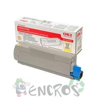 OKI C5800 / C5900 - Toner OKI 43324421 jaune