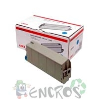 OKI 41963007 - Toner pour OKI C7100 / C7300 / C7500 cyan