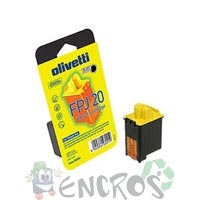 Olivetti FPJ 20 - Cartouche d'encre Olivetti FPJ20 B0384 noir