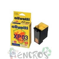 XP 03 - Cartouche d'encre Olivetti XP03 noir et couleur (grande