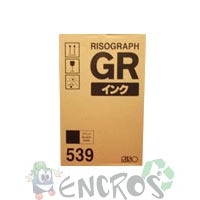 Riso S-539 - LOT de toners Riso S539 pour serie RA / GR