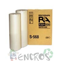 Riso S-568 - LOT de 2 masters Riso S568 pour serie RA / B4