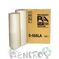 Riso S-568LA - LOT de 2 masters Riso S568LA pour serie RA / A4