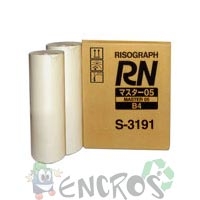 Riso S-3191 - LOT de 2 masters Riso S-3191 pour serie RN / B4