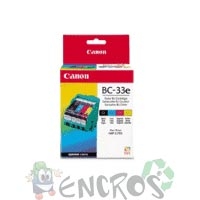 BC-33E - Ensemble tete d'impression Canon BC33E + 4 cartouches (