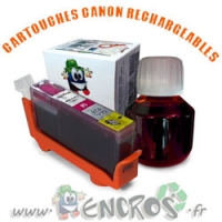 Kit Cartouche Rechargeable Canon CLI8 Magenta