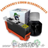 Kit Cartouche Rechargeable Canon CLI8 Black
