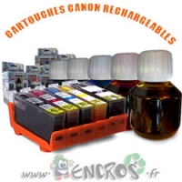 Pack de 5 Cartouches Rechargeables CANON CLI8/PGI5