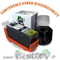 Kit Cartouche Rechargeable Canon PGI525 Black