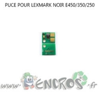 LEXMARK Puce NOIR Toner E450/350/250