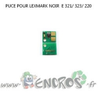LEXMARK Puce NOIR Toner E321 et plus