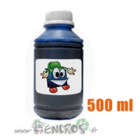 Bouteille 500 ml EC16 Encre Compatible Epson Cyan