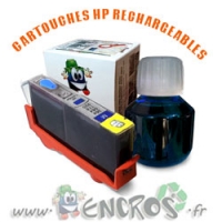 Kit Cartouche Rechargeable HP 364 Cyan