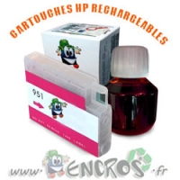 Kit Cartouche Rechargeable HP 951 Magenta