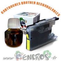 Kit Cartouche Rechargeable BROTHER LC1280 Yellow