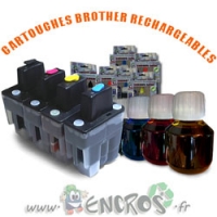 Pack 4 Cartouches Rechargeables BROTHER LC900