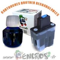 Kit Cartouche Rechargeable BROTHER LC900 Cyan