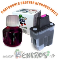 Kit Cartouche Rechargeable BROTHER LC900 Magenta