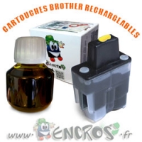 Kit Cartouche Rechargeable BROTHER LC900 Yellow