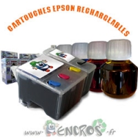 Pack de 2 Cartouches Rechargeables EPSON T028/T029