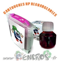 Kit Cartouche Rechargeable HP 38 Magenta