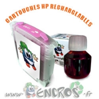 Kit Cartouche Rechargeable HP 38 Photo Magenta