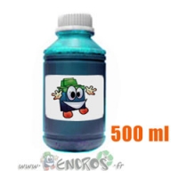 Encre Fluorescence Cyan 500ML pour EPSON