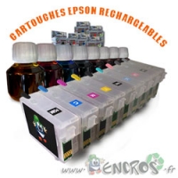 Pack de 9 Cartouches Rechargeables EPSON de T1571 à T1579