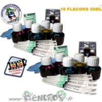 Pack Kits Encre Couleurs Canon PFI-300