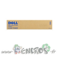 DELL 593-10051 - Toner Origine 593-10051 - cyan