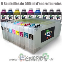 Pack de 9 Cartouches Rechargeables EPSON de T5651 à T5659