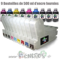 Pack de 9 Cartouches Rechargeables EPSON de T5801 à T5809