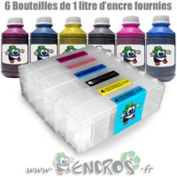 Pack de 6 Cartouches Rechargeables HP DESIGNJET 5000