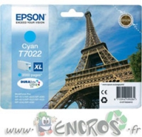 Epson T7022 XL - Cartouche d'encre Epson T7022 XL cyan