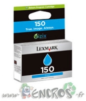 Lexmark 150 - Cartouche d'encre Lexmark 14N1608E cyan