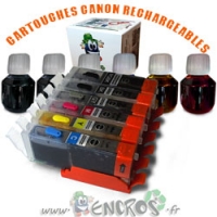 Pack de 6 Cartouches Rechargeables CANON CLI551/PGI550