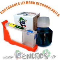 Kit Cartouche Rechargeable LEXMARK 100 Cyan