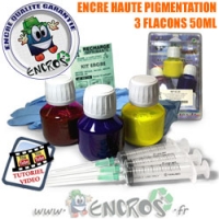 kit Encre Couleur Pigmentée Recharge EPSON T0342 à T0344