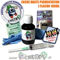 kit Encre Noir Pigmentée Recharge EPSON T0611