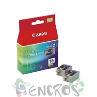 Canon BCI-16 - Cartouche d'encre Canon BCI-16 couleur x2