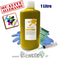 Kit Encre 1L universelle pour BROTHER YELLOW
