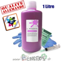 Bouteille 1L Encre universelle pour EPSON Light Magenta